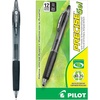 image:imagePILOT Precise Gel BeGreen Refillable amp Retractable Rolling Ball Pens Fine Point Black Ink 12Pack 150010