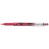image:imagePilot Precise P500 Gel Ink Rolling Ball Stick Pens Marbled Barrel Extra Fine Point 05 mm Red Pack of 12