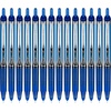 image:imagePilot Precise V7 RT Refillable amp Retractable Liquid Ink Rollerball Pens Black Ink Pens Fine Point 07 mm 14Pack  Ideal for School Journaling and Office WritingBlue