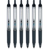 image:imagePilot Precise V7 RT Refillable amp Retractable Liquid Ink Rollerball Pens Black Ink Pens Fine Point 07 mm 6Pack  Ideal for School Journaling and Office WritingBlack