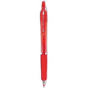 image:imagePILOT Precise Gel BeGreen Refillable amp Retractable Rolling Ball Pens Fine Point Red Ink 12Pack 15003Red
