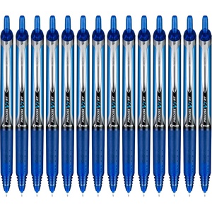 image:imagePilot Precise V7 RT Refillable amp Retractable Liquid Ink Rollerball Pens Black Ink Pens Fine Point 07 mm 14Pack  Ideal for School Journaling and Office WritingBlue