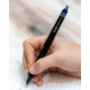 image:imagePilot FriXion Synergy Clicker Erasable Refillable Retractable Gel Ink Pens Extra Fine Point 05 mm Pack of 8 Black FriXion Erasable Pens 05  Ideal for School amp Office WritingBlue