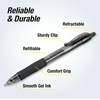 image:imagePilot G2  FriXion Clicker Companion Pack 07mm Fine Point Black Ink Premium Gel Roller 6 Pack  for School Office and Business Use