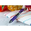 image:imagePilot G2 Premium Refillable and Retractable Rolling Ball Gel Pens Fine Point 07 mm Purple Ink Pens 12Pack