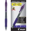 image:imagePilot G2 Premium Refillable and Retractable Rolling Ball Gel Pens Fine Point 07 mm Purple Ink Pens 12Pack