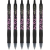 image:imagePilot G2 Premium Refillable and Retractable Rolling Ball Gel Pens Fine Point Fashion Collection 07 mm Black Ink Pens 5Pack1 Count Pack of 6