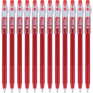 image:imagePilot FriXion ColorSticks Erasable Gel Ink Pens Fine Point 07 mm Blue Pack of 12 Erasable Pens  Ideal for School Journaling amp Office WritingRed