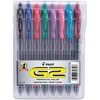 image:imagePilot G2 Premium Retractable GelInk Rolling Ball Pens Bold Point 10mm 10 Gel Pens Assorted 8Pack  Ideal for School Journaling amp Office Writing1 Count Pack of 8