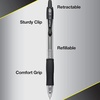 image:imagePilot G2 Premium Refillable and Retractable Rolling Ball Gel Pens Ultra Fine Point Gel Ink Pens 038mm Black Ink 4Pack