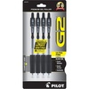 image:imagePilot G2 Premium Refillable and Retractable Rolling Ball Gel Pens Ultra Fine Point Gel Ink Pens 038mm Black Ink 4Pack
