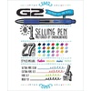 image:imagePILOT G2 Premium Gel Roller Pens 1 mm Pack of 14 Black Blue RedFashion Ink Colors