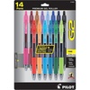 image:imagePILOT G2 Premium Gel Roller Pens 1 mm Pack of 14 Black Blue RedFashion Ink Colors