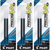 image:imagePILOT Precise V10 RT Ink Refills for Bold Retractable Pens 10 mm Black Ink 3 Pack